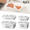 4 шт. Контейнеры для хранения органайзера для холодильника.