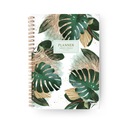 Ежедневник-ПЛАНИРОВНИК А5 Органайзер с тропическими листьями