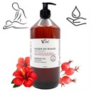 OLEJEK DO MASAŻU NAWILŻAJĄCY OWOC DZIKIEJ RÓŻY 1000ML ORYGINALNY ECO ZDROWY