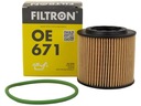 FILTR OLEJU OE671 SEAT IBIZA SKODA FABIA VW OE 671