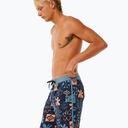 Pánske kúpacie kraťasy Rip Curl Mirage Owen Swc dark navy 33 Dominujúci vzor rastlinný