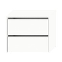 RADEK 2K WHITE MATTE шкаф для обуви, 60 см, без сиденья, модульный шкаф