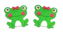 НАБОР «КРЕАТИВНАЯ ЛЯГУШКА» из ВОЙЛА, 2ШТ, В ПОДАРОК
