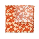Нагрудный платок с оранжевым цветком Lancerto M.842