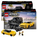 LEGO ZESTAW SPEED CHAMPIONS - SAMOCHÓD MERCEDES AMG G63 ORAZ SL63
