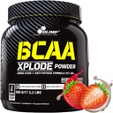 OLIMP BCAA XPLODE 500г АМІНОКИСЛОТИ L-ГЛЮТАМІН ПОЛУНИЦЯ
