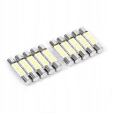 10 ШТУК 3-SMD 29-30MM 6641 ЗАПОБІЖНИК ЛАМПОЧКА  фото 11
