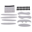 1Set Breathable Grey Helmet Padding Insert for Cycling Protection фото 6