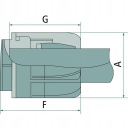 З'ЄДНАННЯ ЗАГЛУШКА ARAG Ø-WEZA 1/2″ A:41 F:51 G:45  (16737636696) фото min 8