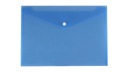 Teczka kopertowa A4 BIURFOL zatrzask niebieska