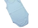 Body niemowlęce na ramiączkach kolor niebieski 62 Marka Dino Dini