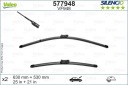 POIGNÉE ESSUIE-GLACES 2PCS SILENCIO 630 530MM SKODA KO ASSISTANT CONDUCTEUR #33photo 11