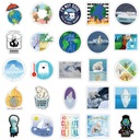 НАКЛЕЙКИ НА ВЕЛОСИПЕДЧЕМОДАН НОУТБУК MIX CLIMATE 50 шт.