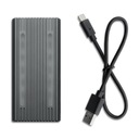 Qoltec Obudowa kieszeń na dysk M.2 SSD SATA NVMe RGB LED USB-C 4TB EAN (GTIN) 5901878522722