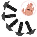 30PCS MOTOCIKLAS WINDSHIELD FASTENERS ЧОРНИЙ ALLOY BOLTS FOR FAIRING  фото 16