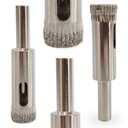 АЛМАЗНАЯ СВЕРЛА ДЛЯ СТЕКЛОВ ПОЛИТСКАЯ КОРОНОЧНАЯ ПИЛА 12мм