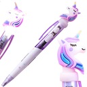 ШАРИКОВАЯ РУЧКА ДЛЯ ДЕВОЧКИ ЕДИНОРОГ СВЕТОДИОДНАЯ АВТОМАТИЧЕСКАЯ ИГРУШКА ПРИЯТНЫЙ ПОДАРОК