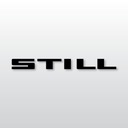 Наклейка с надписью STILL RX20 RX60 коляска 30X3см ЛОГОТИП