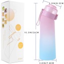 Пляшки Для Води 650Мл Чорний Бетмен 650Ml 7Szt