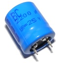 [2шт] Конденсатор электролитный 2200мкФ 25В оснастка BC