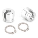 2PCS SILENT BLOCKS THROTTLE VALVE Z RINGS SNAP FOR E28 E39 E36 M20 M30 PR  photo 5