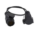 ADAPTER PRZEJŚCIÓWKA PRZYCZEPY 13 na 7 pin 13/7