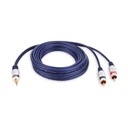 Кабель Jack 3,5 мм Стерео — 2x RCA VITALCO 5,0 м