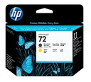 Hp 72 C9384A Желтый + матовая черная головка
