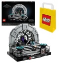 LEGO STAR WARS 18+ УНИКАЛЬНАЯ ДИОРАМА: ТРОННЫЙ ЗАЛ ИМПЕРАТОРА 75352