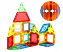 3D MAGNETICKÉ KOCKY MAGNETICKÉ KONŠTRUKČNÉ VZDELÁVACIE PANELY SADA 45 ks Počet kusov 45