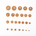 Подушечки для альт-саксофона ПД-100 - набор 25 шт.