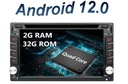 Универсальная магнитола Android 12 2DIN PL меню + камера