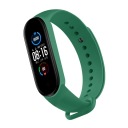 ЗАМЕННЫЙ РЕМЕНЬ XIAOMI MI BAND 5/6/7 ТЕМНО-ЗЕЛЕНЫЙ