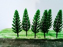 drzewo na makiete-diorame nowe wysokość 8 cm