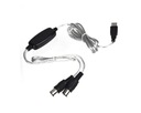 MIDI rozhranie na USB obojstranný MIDI kábel 2m EAN (GTIN) 5905249879613