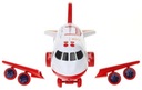 Samolot Otwierany Napęd Frykcyjny Straż Pożarna Dźwięki Światło 2 Pojazdy Waga produktu z opakowaniem jednostkowym 0.74 kg
