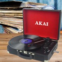 ПОРТАТИВНЫЙ ЧЕМОДАН Проигрыватель проигрывателя 33 45 78 AKAI ATT-E10 AUX USB SD