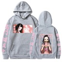 HTkeOl Japan Anime Demon Slayer Kamado Nezuko Printing Women Hoodies Plus S Ďalšia farba bezfarebný