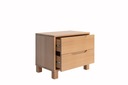 Nočný stolík bukový drevený so zásuvkami nočný stolík 48x 34 x40 cm Značka iná
