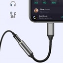 АДАПТЕР НАУШНИКОВ АУДИО AUX ЦАП АДАПТЕР USB-C НА МИНИ-ДЖЕК 3,5 ММ