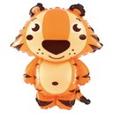 Фольгированный шар Тигр 45х63см