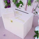 Большая коробка-конверт, пудрово-розовый, свадебная ГРАВИРОВКА
