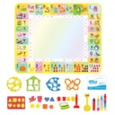 Детский водный коврик для рисования в стиле динозавров, коврик для рисования, развивающие игрушки, раскраски