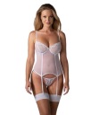 Корсет и стринги Alissium XL/2XL Obsessive