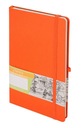 Блокнот А5 в точку Романтизм Оранжевый