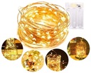 DRUCIK 50 LED АККУМУЛЯТОРНЫЕ ЛАМПЫ, ТЕПЛЫЙ СВЕТ, 5М