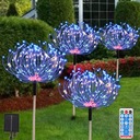 4X СОЛНЕЧНАЯ ЛАМПА ДЛЯ УКРАШЕНИЯ САДА ОДУВШИНКИ 120 LED