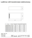 Elektronický TRANSFORMÁTOR LedDRIVER JAH-A100W/12 AMIX Značka Amix