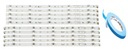 #10 Listwy LED aluminium 55PUS6704 55PUS6754 55PUS6804 55PUS7304 55PUS7334