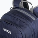 Turistický batoh Alpinus Lecco II 25 l tmavomodrý 25 l Ďalšie vlastnosti reflexné prvky priestor na fľašu s vodou bedrový pás hrudný popruh chrbtový ventilačný systém s priestorom na notebook